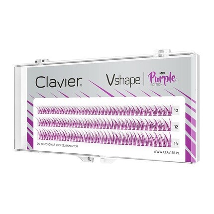 Искусственные ресницы Clavier в кластерах V-образной формы «Рыбий хвост» C-образный завиток Цветной эффект Кардашьян Различная длина от 10 до 14 мм Цветовое издание Фиолетовый Фиолетовый
Искусственные ресницы Clavier в кластерах V-образной формы «Рыбий хвост» C-образный завиток Цветной эффект Кардашьян Различная длина от 10 до 14 мм Цветовое издание Фиолетовый Фиолетовый