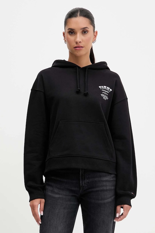 Хлопковая толстовка Tommy Jeans, черный
Хлопковая толстовка Tommy Jeans, черный