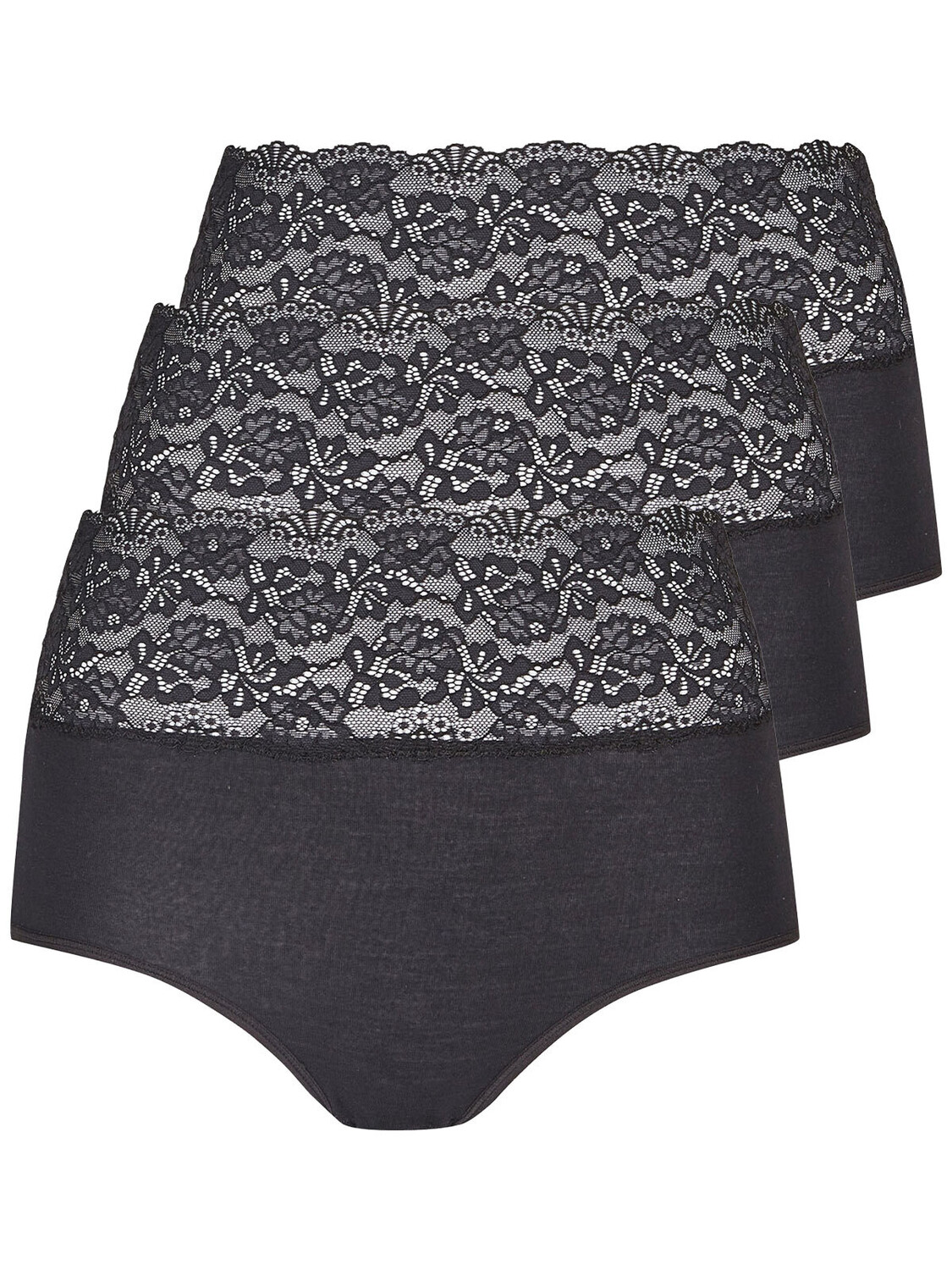 Трусы Nina von C. 3er Pack Taillen, черный
Трусы Nina von C. 3er Pack Taillen, черный