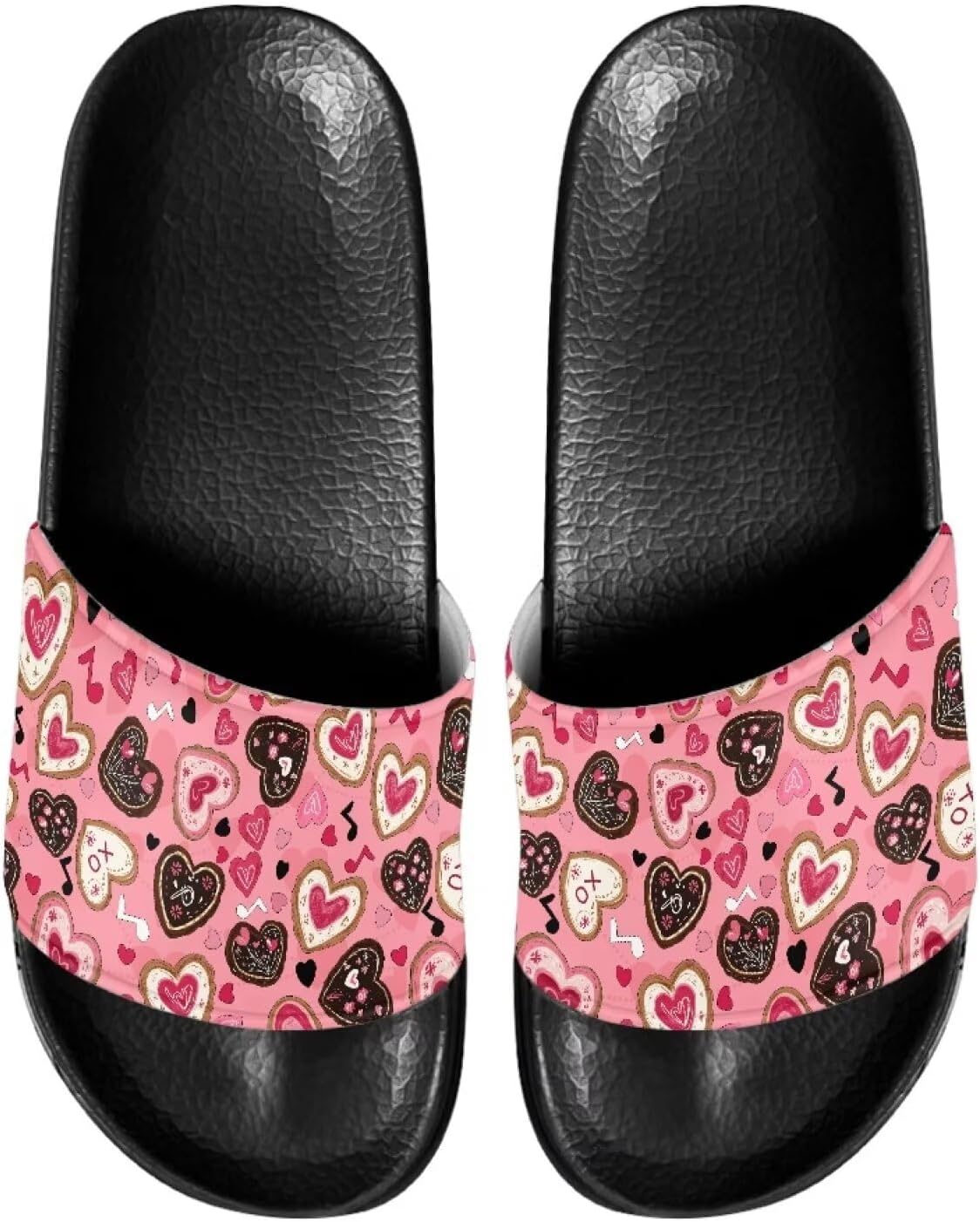 Повседневные нескользящие шлепанцы для женщин и мужчин, с открытым носком, домашней подошвой, легкие плоские тапочки для ванной и пляжа Annejudy, Hearts Pattern
Повседневные нескользящие шлепанцы для женщин и мужчин, с открытым носком, домашней подошвой, легкие плоские тапочки для ванной и пляжа Annejudy, Hearts Pattern
