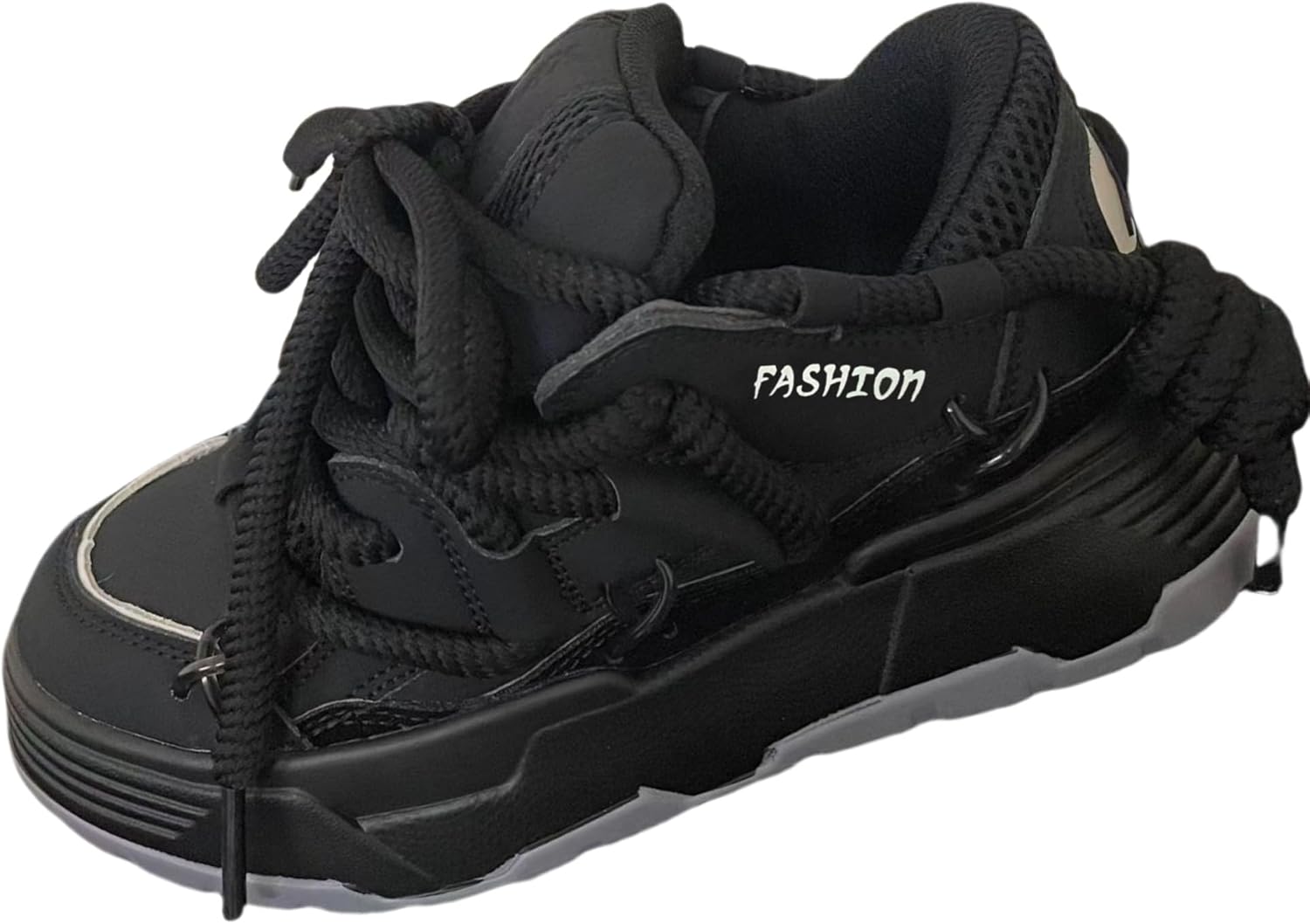 Мужские стильные кроссовки с толстой подошвой для повседневного и спортивного использования - удобные, дышащие, противоскользящие и прочные Fmshi, черный
Мужские стильные кроссовки с толстой подошвой для повседневного и спортивного использования - удобные, дышащие, противоскользящие и прочные Fmshi, черный