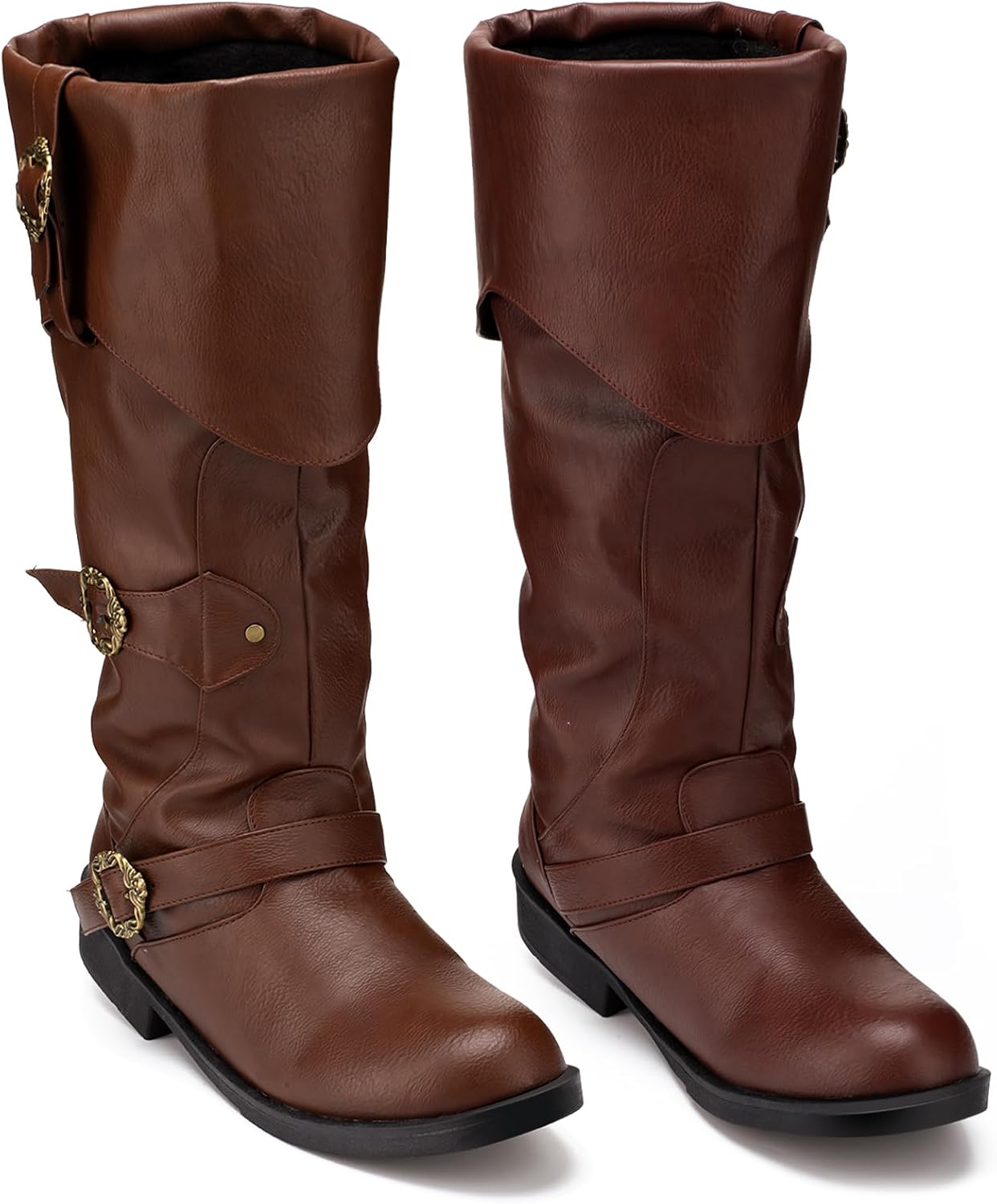 Ботинки для костюма пирата с манжетами для мужчин, средневековые, ренессанс, стимпанк, для косплея, Хэллоуина, готические кожаные ботинки с пуговицами Cuffbow, коричневый
Ботинки для костюма пирата с манжетами для мужчин, средневековые, ренессанс, стимпанк, для косплея, Хэллоуина, готические кожаные ботинки с пуговицами Cuffbow, коричневый