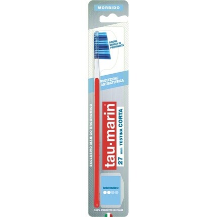 Tau Marin Зубная щетка Tau-Marin Professional 27 с мягкой щетиной и антибактериальным эффектом
Tau Marin Зубная щетка Tau-Marin Professional 27 с мягкой щетиной и антибактериальным эффектом