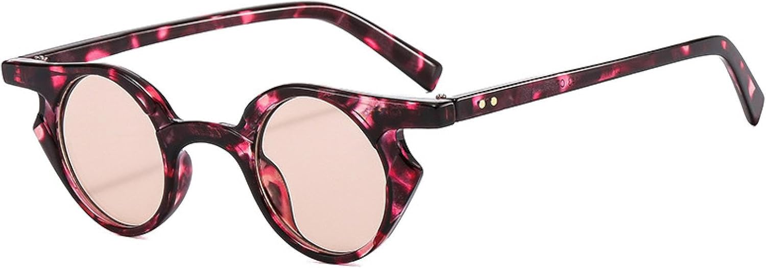 Модные маленькие солнцезащитные очки «кошачий глаз» для женщин, ретро-стиль с заклепками, мужские трендовые панк-очки с круглыми линзами, солнцезащитные очки UV400 VVTWSSW, Pattern Champagne
Модные маленькие солнцезащитные очки «кошачий глаз» для женщин, ретро-стиль с заклепками, мужские трендовые панк-очки с круглыми линзами, солнцезащитные очки UV400 VVTWSSW, Pattern Champagne