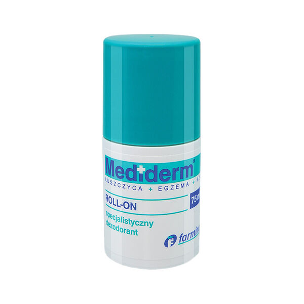 Медицинское изделие: шариковый дезодорант, 75 мл. Mediderm
Медицинское изделие: шариковый дезодорант, 75 мл. Mediderm
