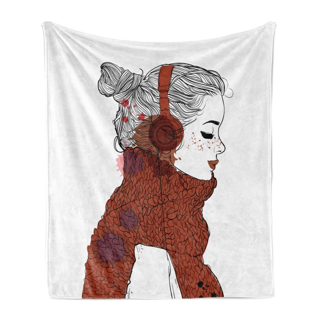 Мягкое фланелевое флисовое одеяло ABAKUHAUS Music, боковой дизайн Watercolor Art Design, уютный плюш для использования в помещении и на открытом воздухе, 125 x 175 см, бордовый кока-серый
Мягкое фланелевое флисовое одеяло ABAKUHAUS Music, боковой дизайн Watercolor Art Design, уютный плюш для использования в помещении и на открытом воздухе, 125 x 175 см, бордовый кока-серый