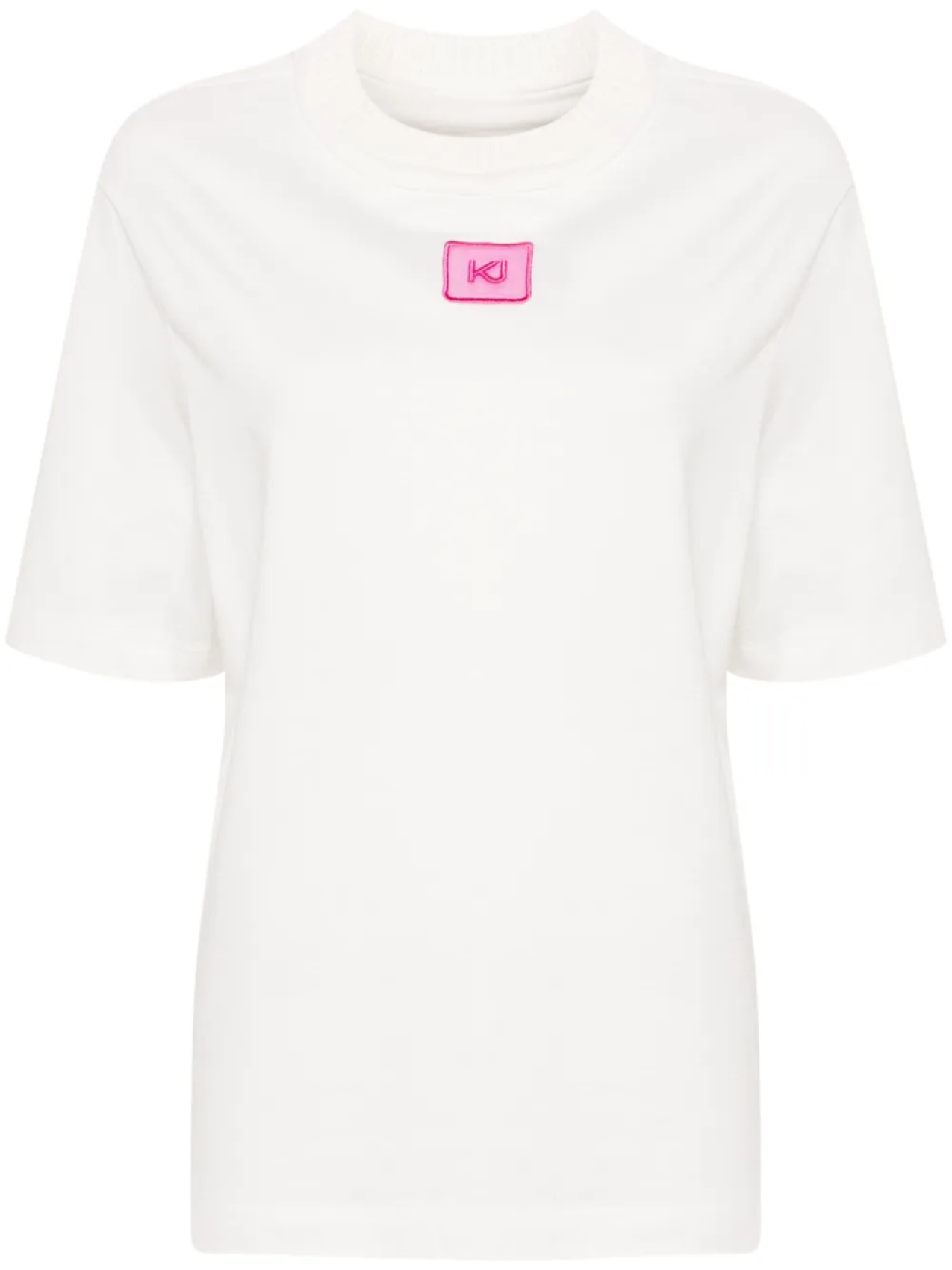 Khrisjoy футболка с вышитым логотипом, белый
Khrisjoy футболка с вышитым логотипом, белый