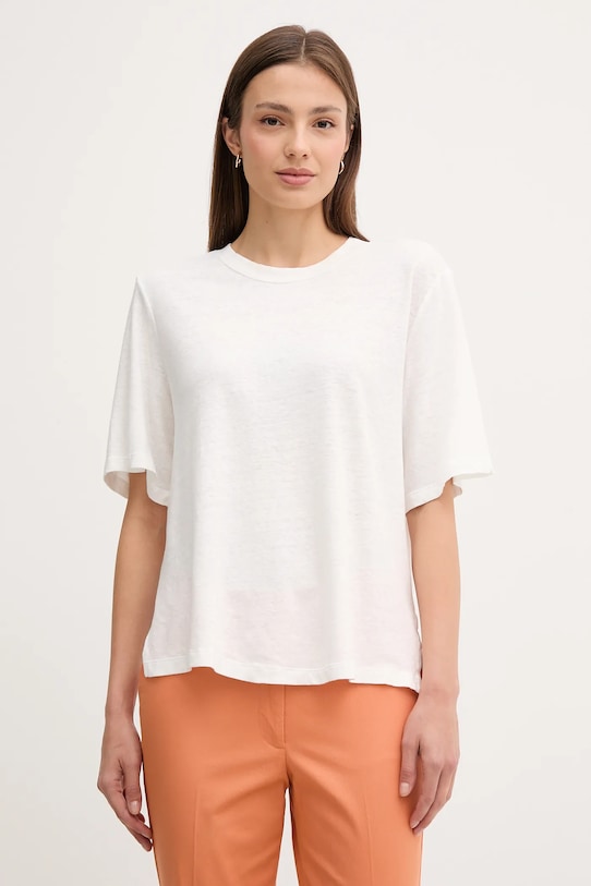 Льняная футболка Sisley, белый
Льняная футболка Sisley, белый