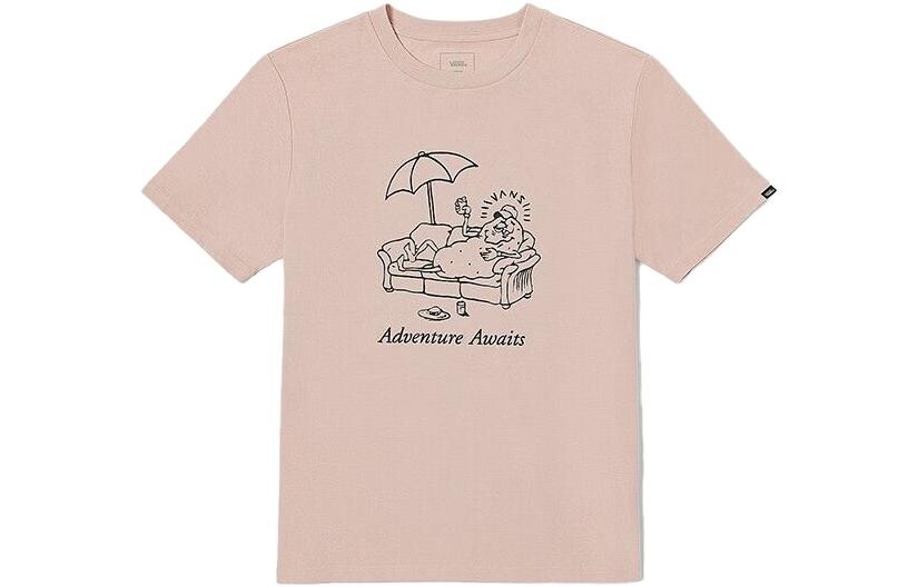 Футболка унисекс дымчато-розовая Vans, розовый
Футболка унисекс дымчато-розовая Vans, розовый