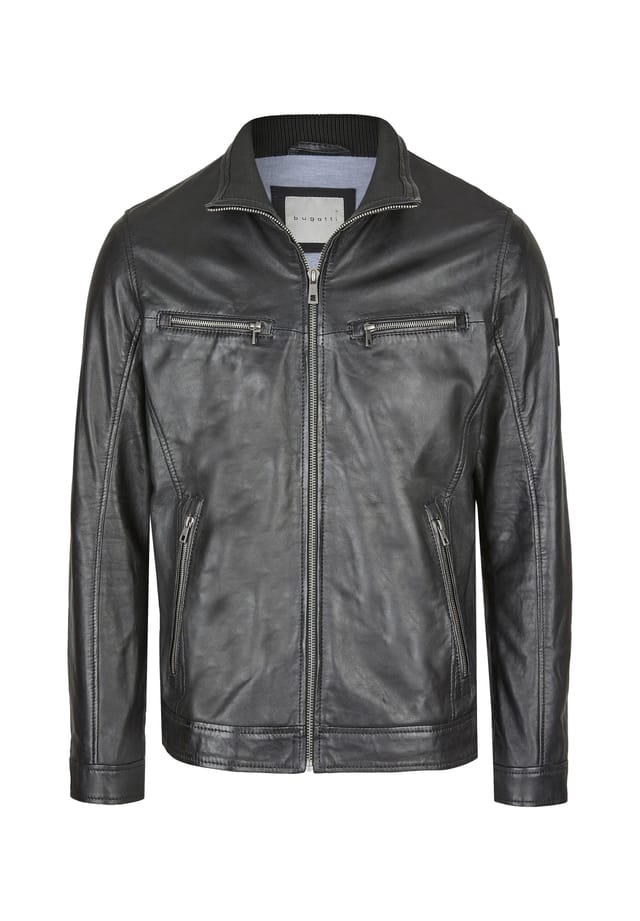 Кожаная куртка буаурелио Bugatti, черный
Кожаная куртка буаурелио Bugatti, черный