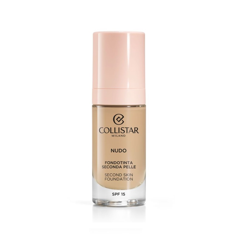 Жидкая основа nudo second skin foundation spf 15 Collistar, цвет nr. 2g beige dorato, 30 мл
Жидкая основа nudo second skin foundation spf 15 Collistar, цвет nr. 2g beige dorato, 30 мл