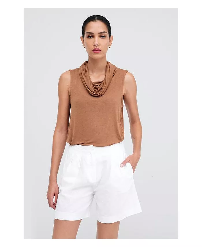 Женский топ Callie Marcella, коричневый 
Женский топ Callie Marcella, коричневый