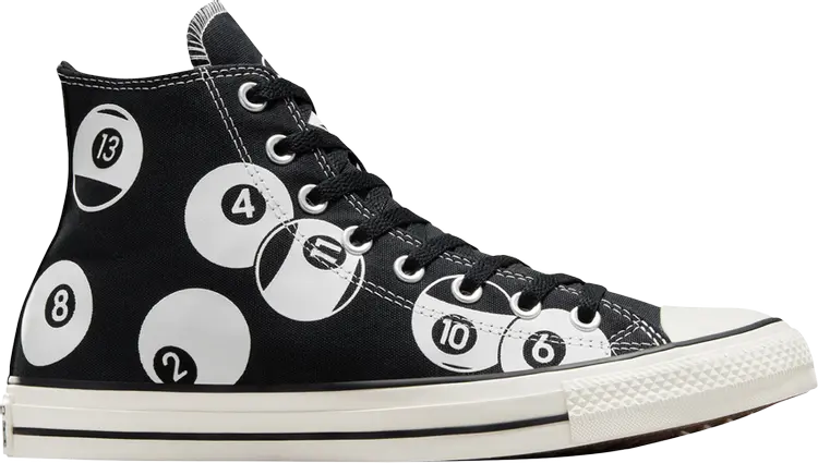 Кроссовки Chuck Taylor All Star High 'Billiards - Black', черный 
Кроссовки Chuck Taylor All Star High 'Billiards - Black', черный