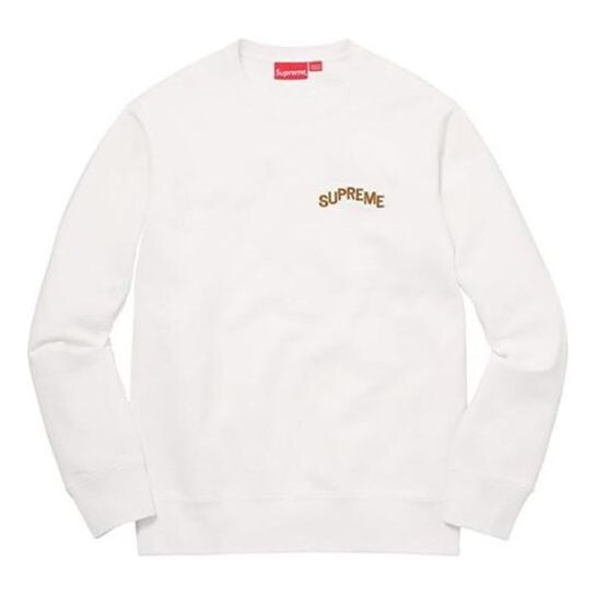 Свитер step arc crewneck sweater 'white brown' Supreme, белый
Свитер step arc crewneck sweater 'white brown' Supreme, белый
