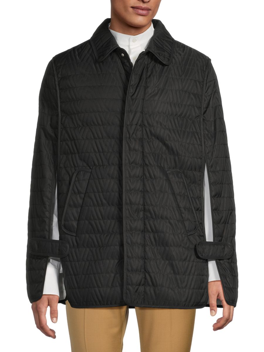 Стеганое пальто для работы Valentino, черный
Стеганое пальто для работы Valentino, черный