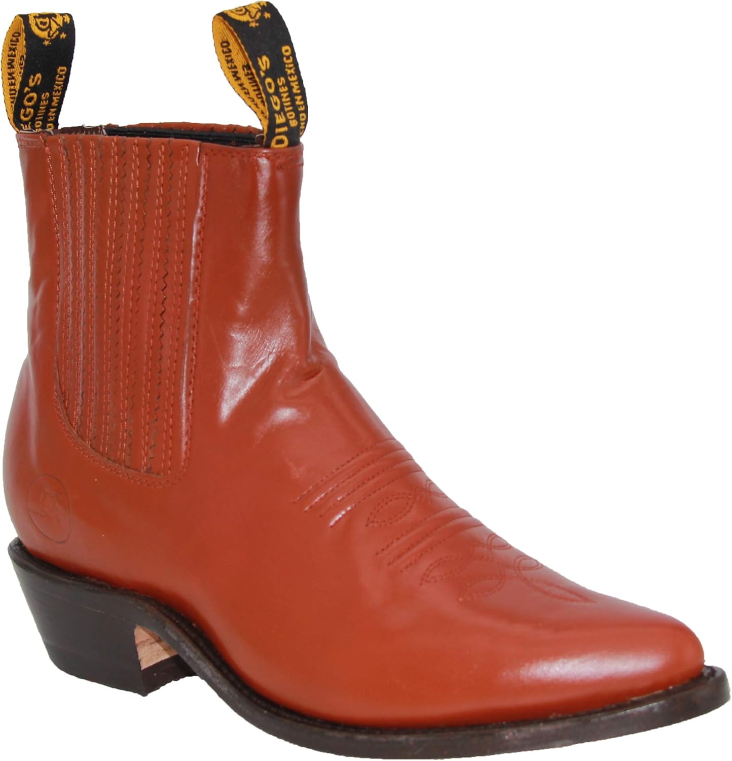 Мужские короткие ковбойские ботинки Western из натуральной кожи The Western Shops
Мужские короткие ковбойские ботинки Western из натуральной кожи The Western Shops