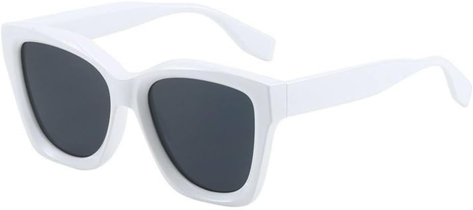 Квадратные солнцезащитные очки для женщин и мужчин, винтажные солнцезащитные очки, модные ретро-очки с градиентным зеркальным покрытием и большой оправой MUTYNE, White
Квадратные солнцезащитные очки для женщин и мужчин, винтажные солнцезащитные очки, модные ретро-очки с градиентным зеркальным покрытием и большой оправой MUTYNE, White