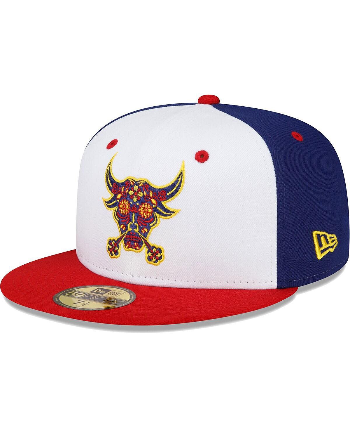 Мужская белая приталенная кепка Durham Bulls Copa De La Diversion 59FIFTY New Era
Мужская белая приталенная кепка Durham Bulls Copa De La Diversion 59FIFTY New Era