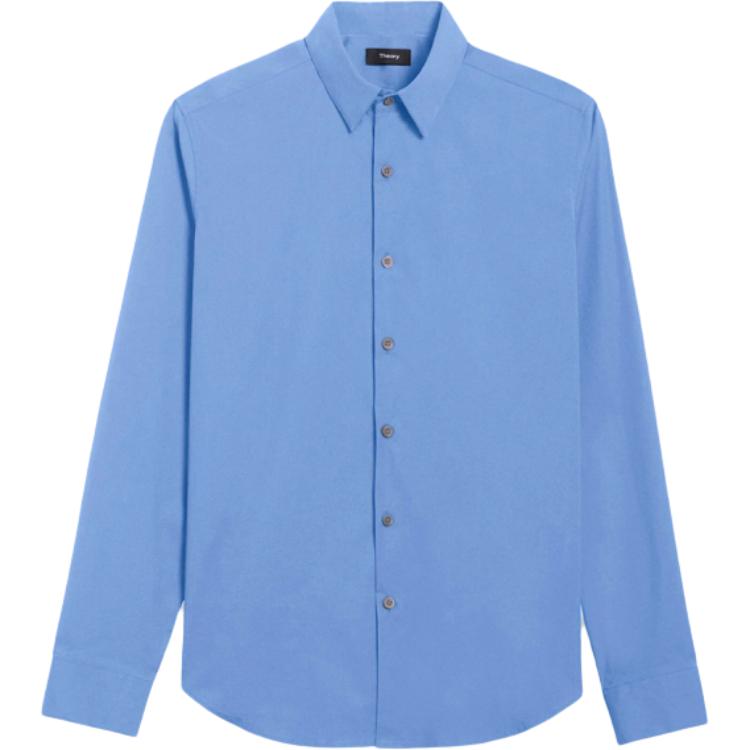 Футболка мужская пудрово-голубая THEORY
Футболка мужская пудрово-голубая THEORY