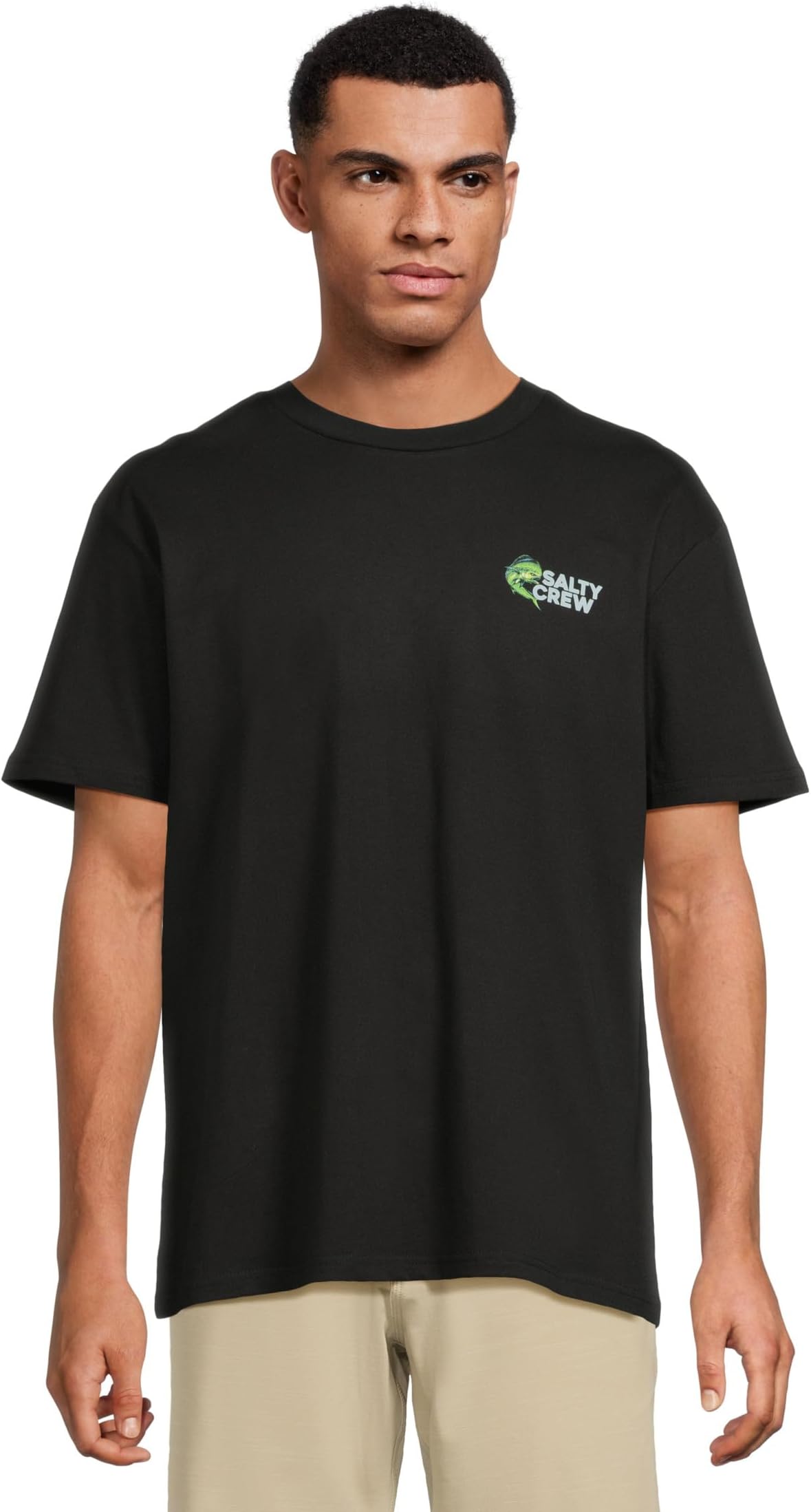 Мужская классическая футболка Mahi Club с коротким рукавом Salty Crew, Black
Мужская классическая футболка Mahi Club с коротким рукавом Salty Crew, Black