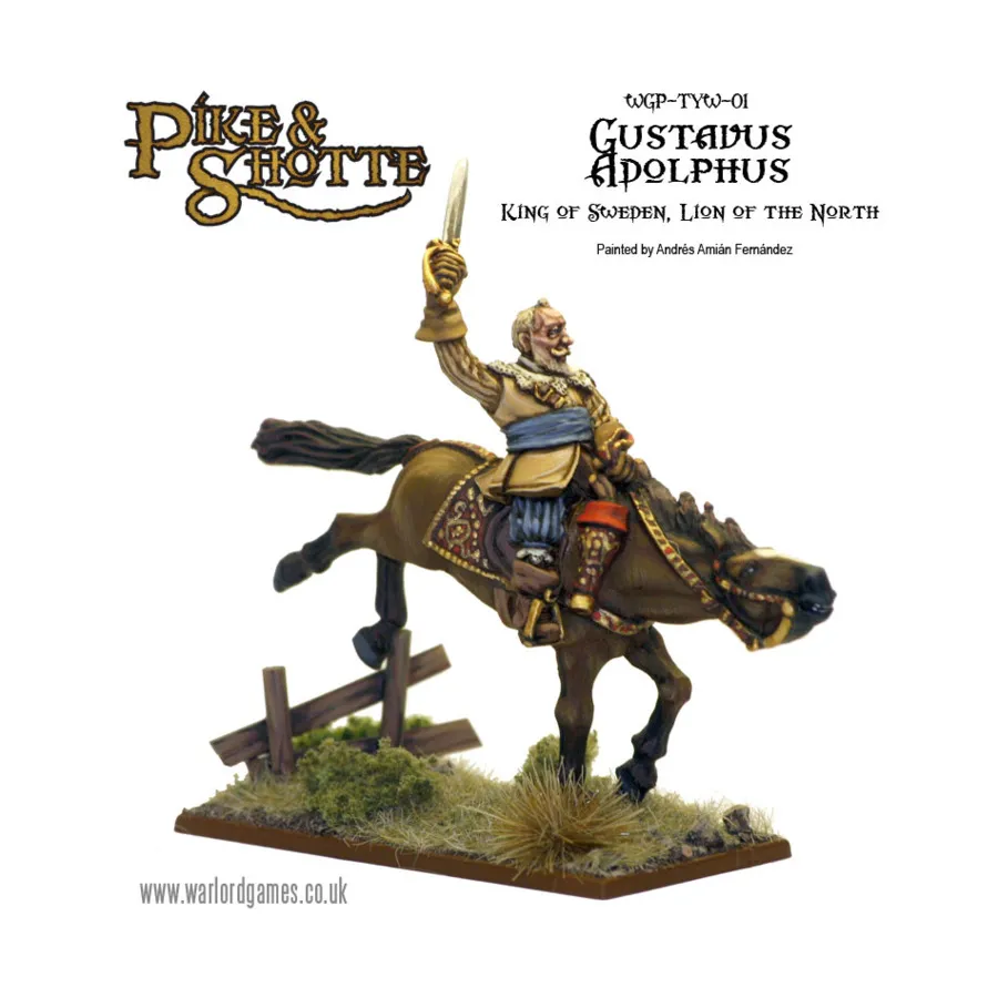 Густав Адольф – король Швеции, лев Севера, Pike & Shotte - Thirty Years War (28mm)
Густав Адольф – король Швеции, лев Севера, Pike & Shotte - Thirty Years War (28mm)