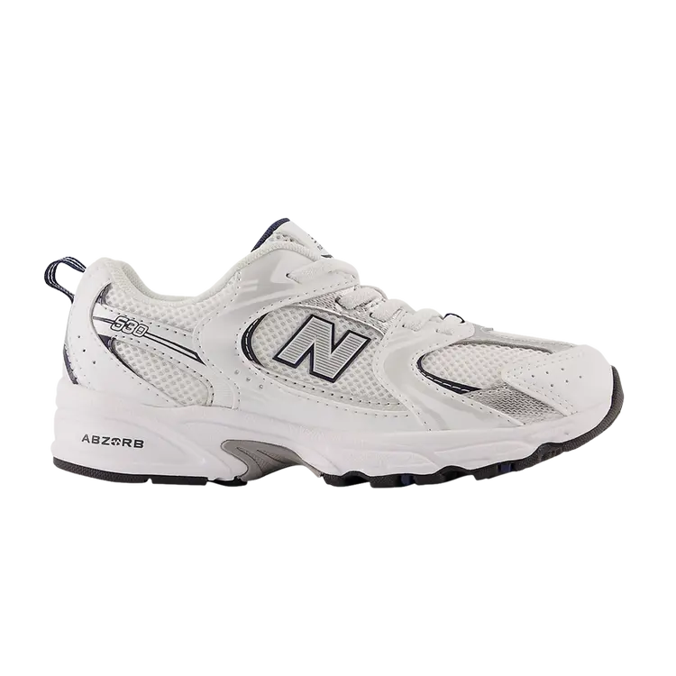 Кроссовки 530 Bungee Little Kid Wide, цвет White Natural Indigo
Кроссовки 530 Bungee Little Kid Wide, цвет White Natural Indigo