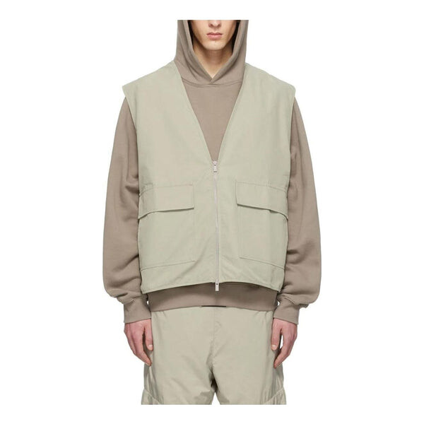 Жилет ss22 cotton vest 'sea foam' Fear Of God Essentials, зеленый
Жилет ss22 cotton vest 'sea foam' Fear Of God Essentials, зеленый