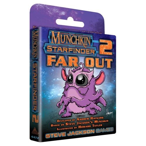 Книга Munchkin Starfinder 2 Far Out Steve Jackson Games
Книга Munchkin Starfinder 2 Far Out Steve Jackson Games