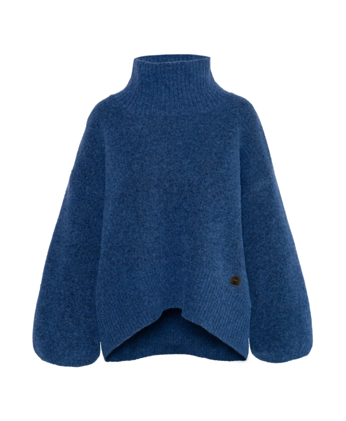 Короткий свитер с нашивкой темно-синего цвета HãSt, синий
Короткий свитер с нашивкой темно-синего цвета HãSt, синий