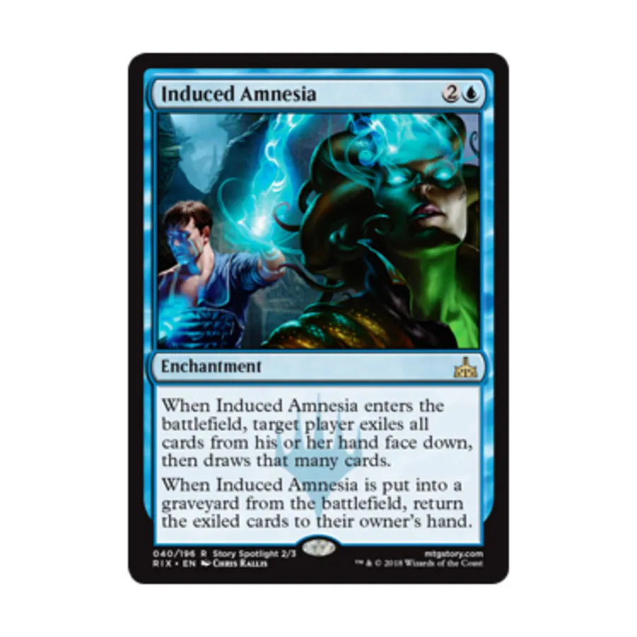 CCG Индуцированная амнезия (R), MTG - Rivals of Ixalan
CCG Индуцированная амнезия (R), MTG - Rivals of Ixalan