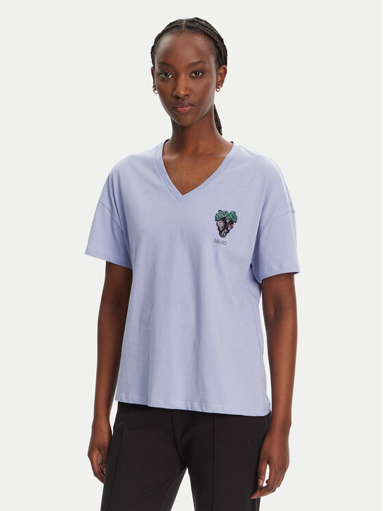 Футболка обычного кроя WA5366 JS904 Liu Jo, фиолетовый
Футболка обычного кроя WA5366 JS904 Liu Jo, фиолетовый