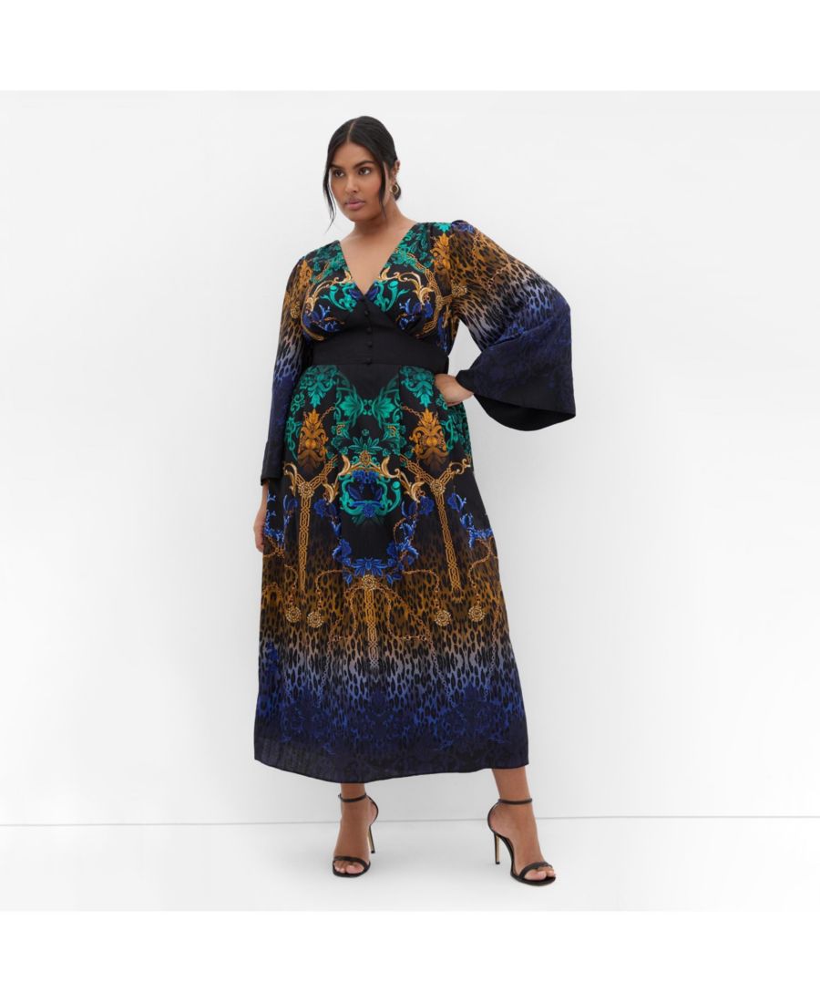 Платье-макси Ayanna Decadence больших размеров CITY CHIC, Decadence
Платье-макси Ayanna Decadence больших размеров CITY CHIC, Decadence