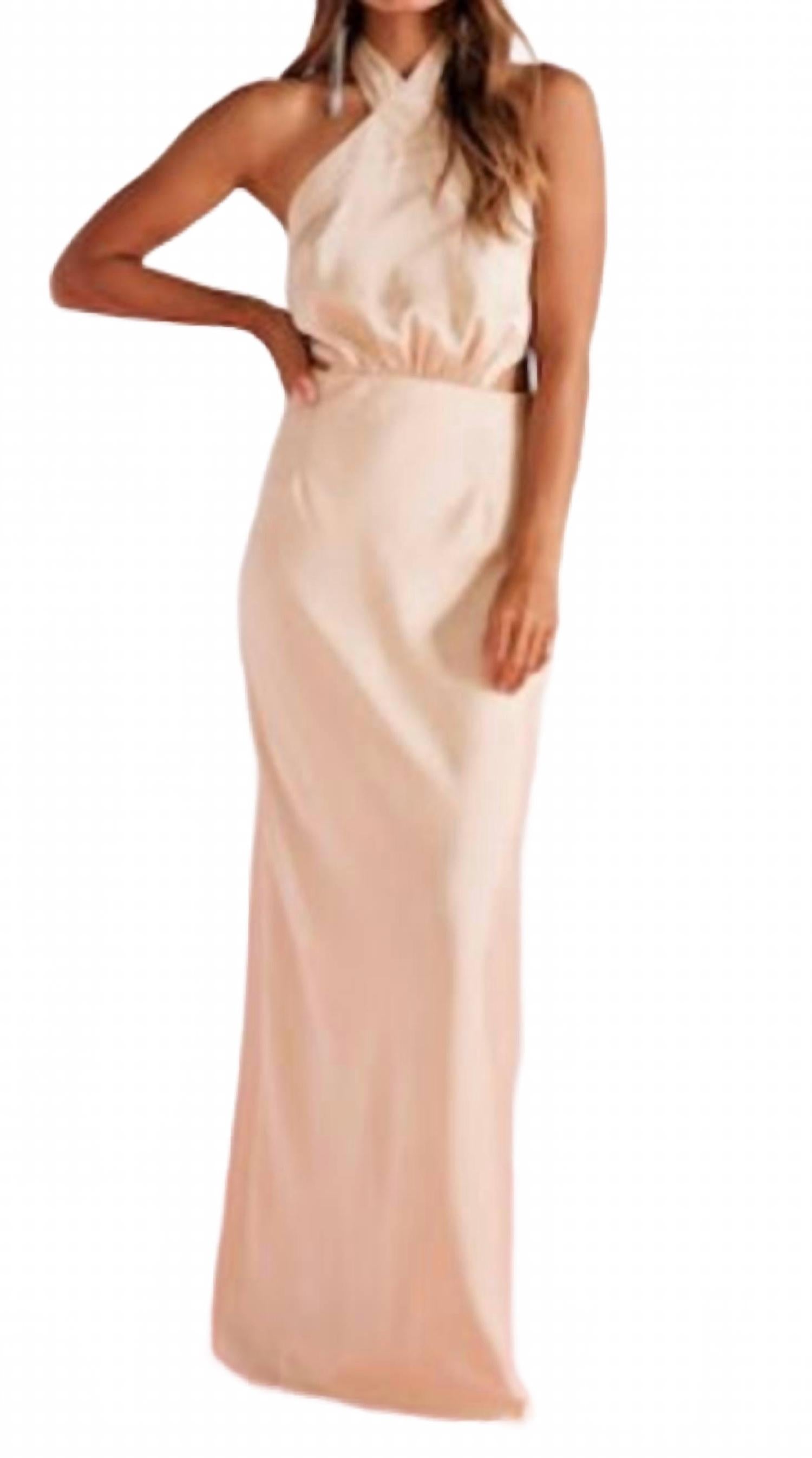 Платье Finlay Halter цвета шампанского Minkpink, Champagne
Платье Finlay Halter цвета шампанского Minkpink, Champagne