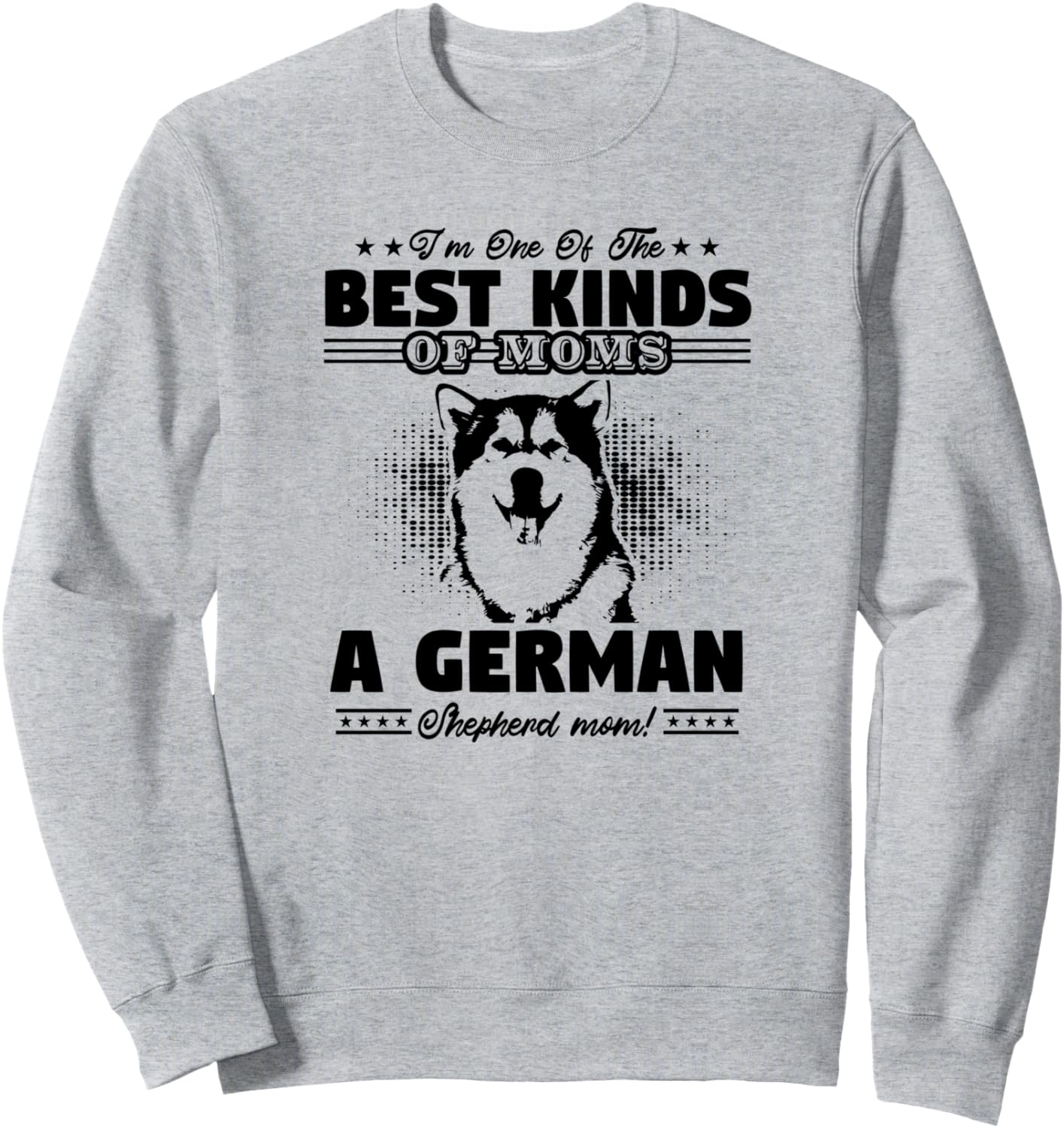 Я - лучшая мама! Немецкая овчарка - толстовка для любителей собак I'M One Of The Best Kind Of Moms German Shepherd, серый
Я - лучшая мама! Немецкая овчарка - толстовка для любителей собак I'M One Of The Best Kind Of Moms German Shepherd, серый