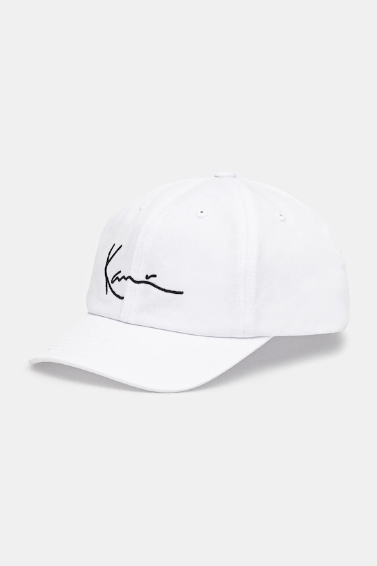 Хлопковая кепка с козырьком Karl Kani, белый
Хлопковая кепка с козырьком Karl Kani, белый
