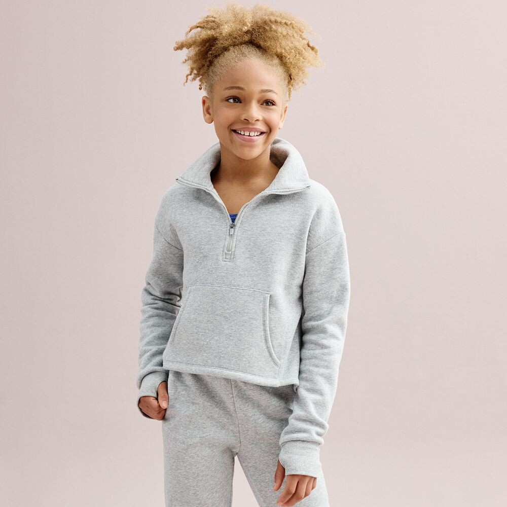 Ультрамягкий флисовый пуловер с полумолнией Tek Gear для девочек 7–20 лет стандартного и большого размера, цвет Metro Heather
Ультрамягкий флисовый пуловер с полумолнией Tek Gear для девочек 7–20 лет стандартного и большого размера, цвет Metro Heather