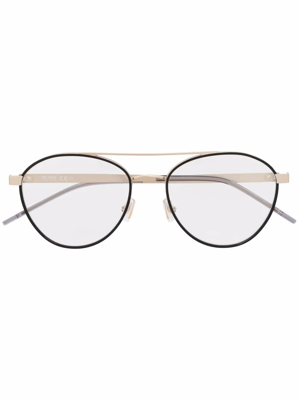 Очки в круглой оправе BOSS, черный
Очки в круглой оправе BOSS, черный