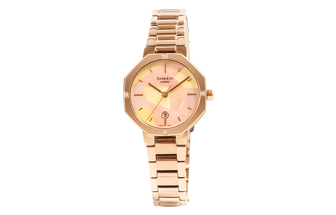 CASIO Часы Women's SHEEN Mother Of Pearl Color Watch
CASIO Часы Women's SHEEN Mother Of Pearl Color Watch