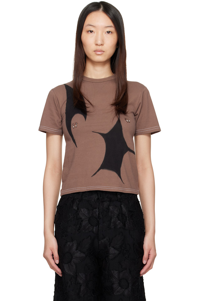 Футболка с прорезями Collina Strada, цвет earth starburst
Футболка с прорезями Collina Strada, цвет earth starburst