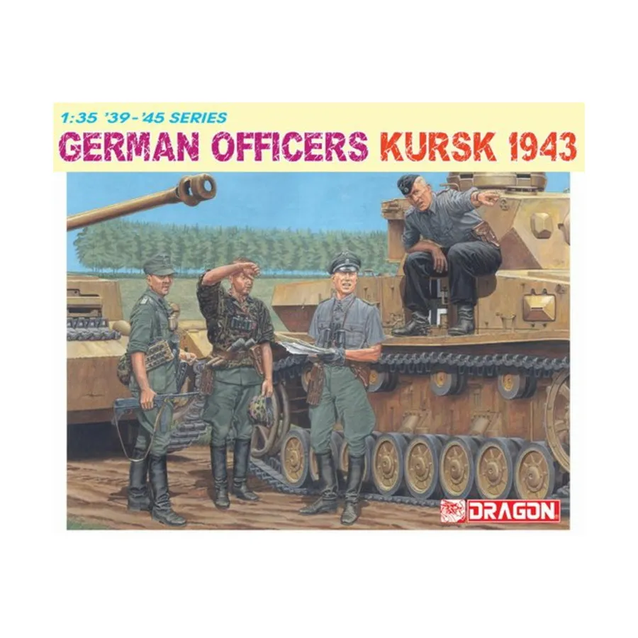 Немецкие офицеры – Курск 1943 г., Dragon Models - '39 to '45 Series - Germany (1:35)
Немецкие офицеры – Курск 1943 г., Dragon Models - '39 to '45 Series - Germany (1:35)