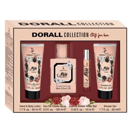 Dorall Collection Подарочный набор женских духов Miss Blossom - 4 предмета
Dorall Collection Подарочный набор женских духов Miss Blossom - 4 предмета