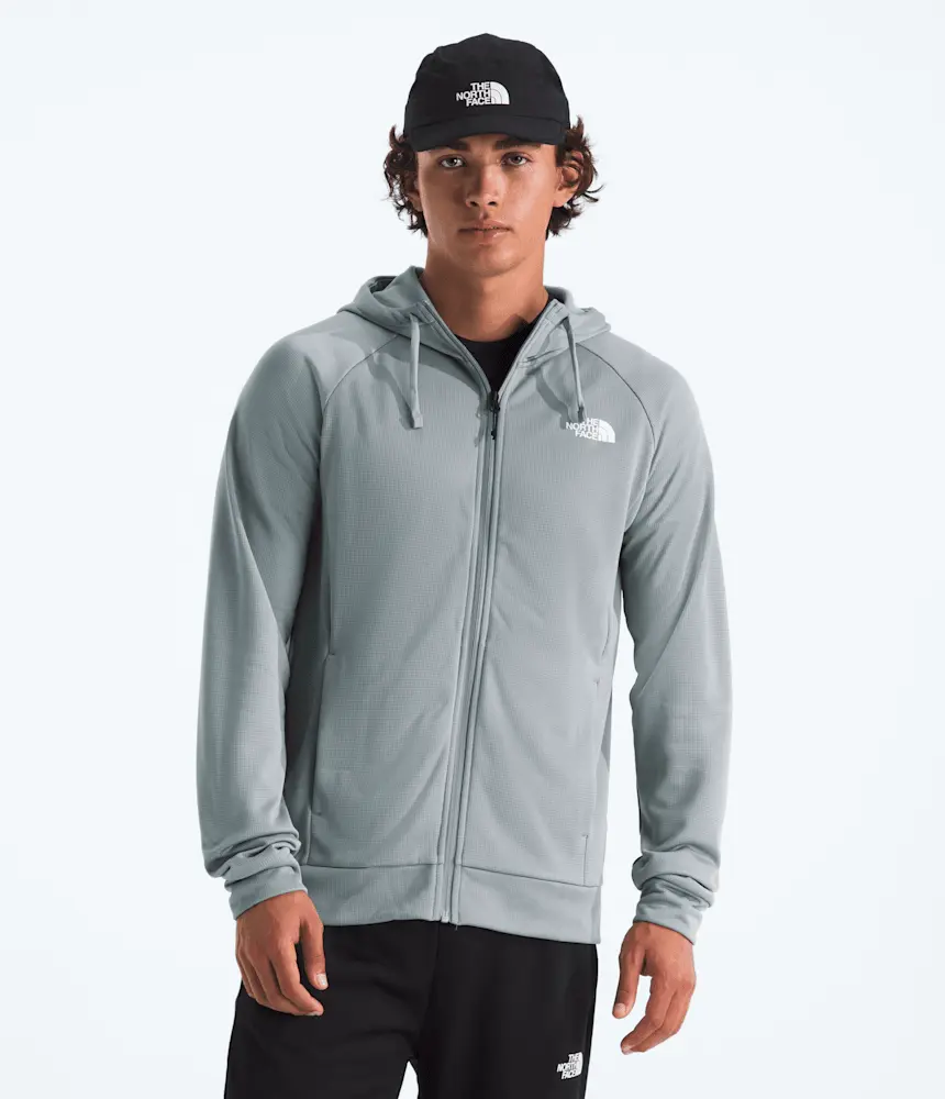 Мужская куртка Reaxion 2.0 с капюшоном и застежкой-молнией The North Face, Monument Grey Dark Heather 
Мужская куртка Reaxion 2.0 с капюшоном и застежкой-молнией The North Face, Monument Grey Dark Heather