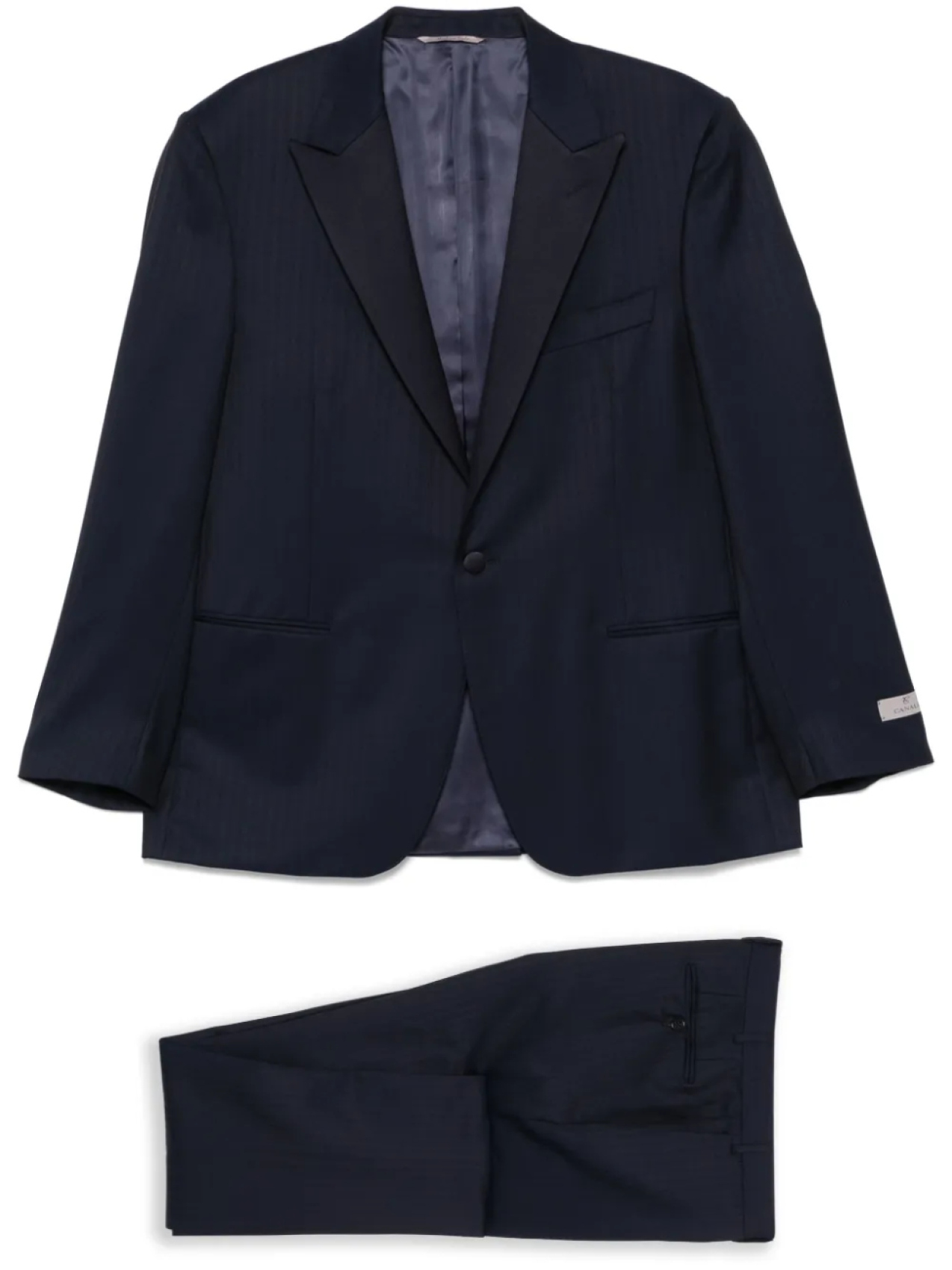 Однобортный костюм Canali, синий
Однобортный костюм Canali, синий