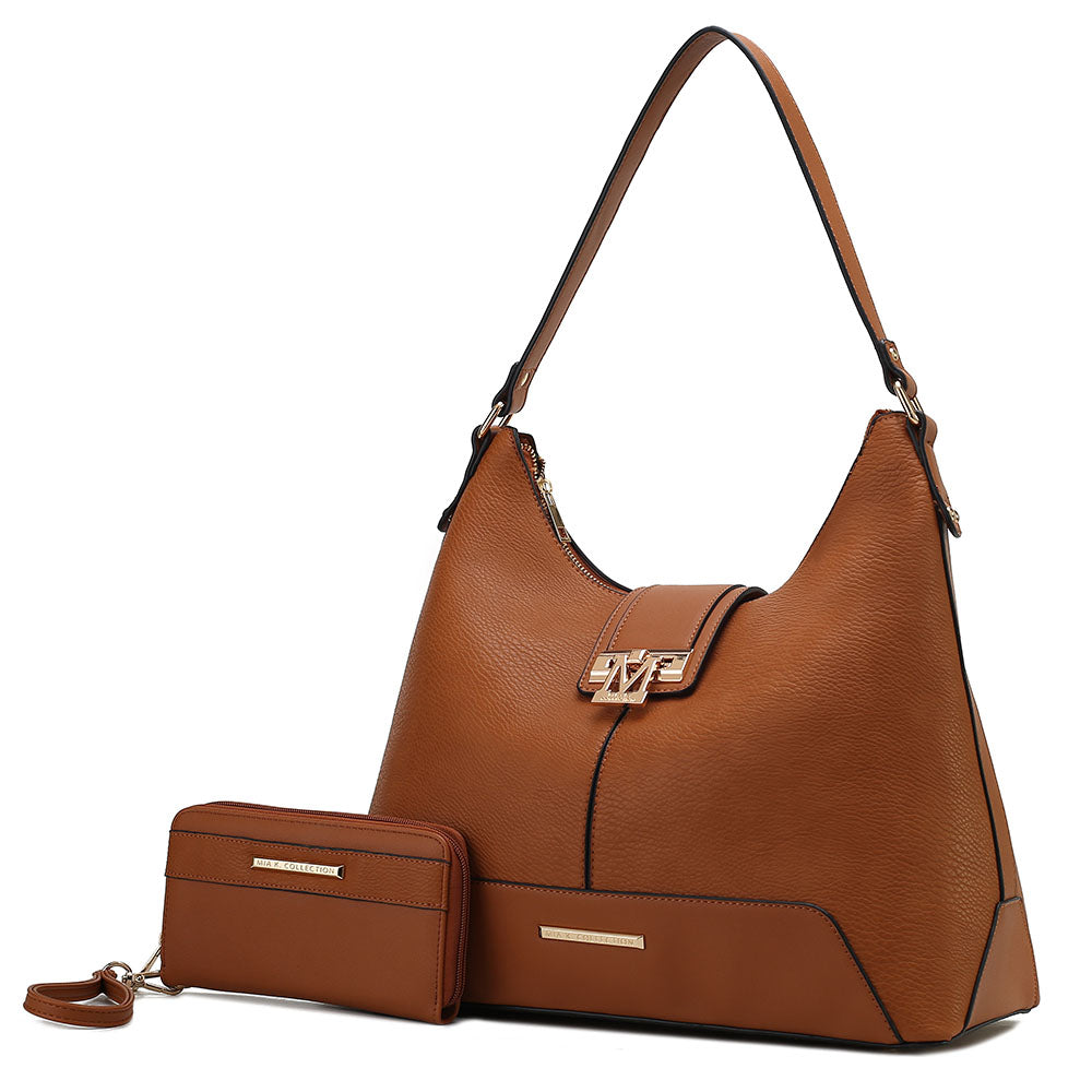 Женская сумка-хобо Graciela от Mia K MKF Collection By Mia K., коричневый 
Женская сумка-хобо Graciela от Mia K MKF Collection By Mia K., коричневый