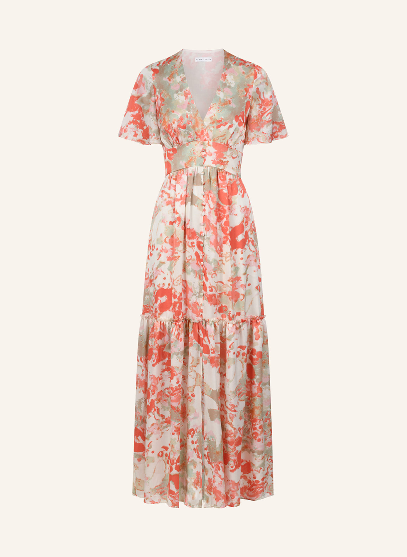 Платье-Халат с принтом Claire Luise, оранжевый
Платье-Халат с принтом Claire Luise, оранжевый