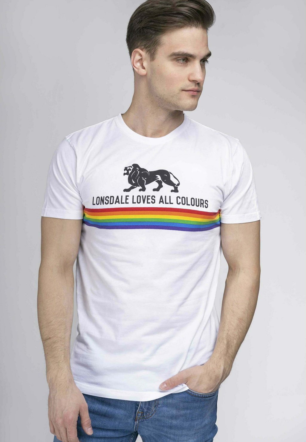 Футболка с принтом NELSON Lonsdale, белый
Футболка с принтом NELSON Lonsdale, белый