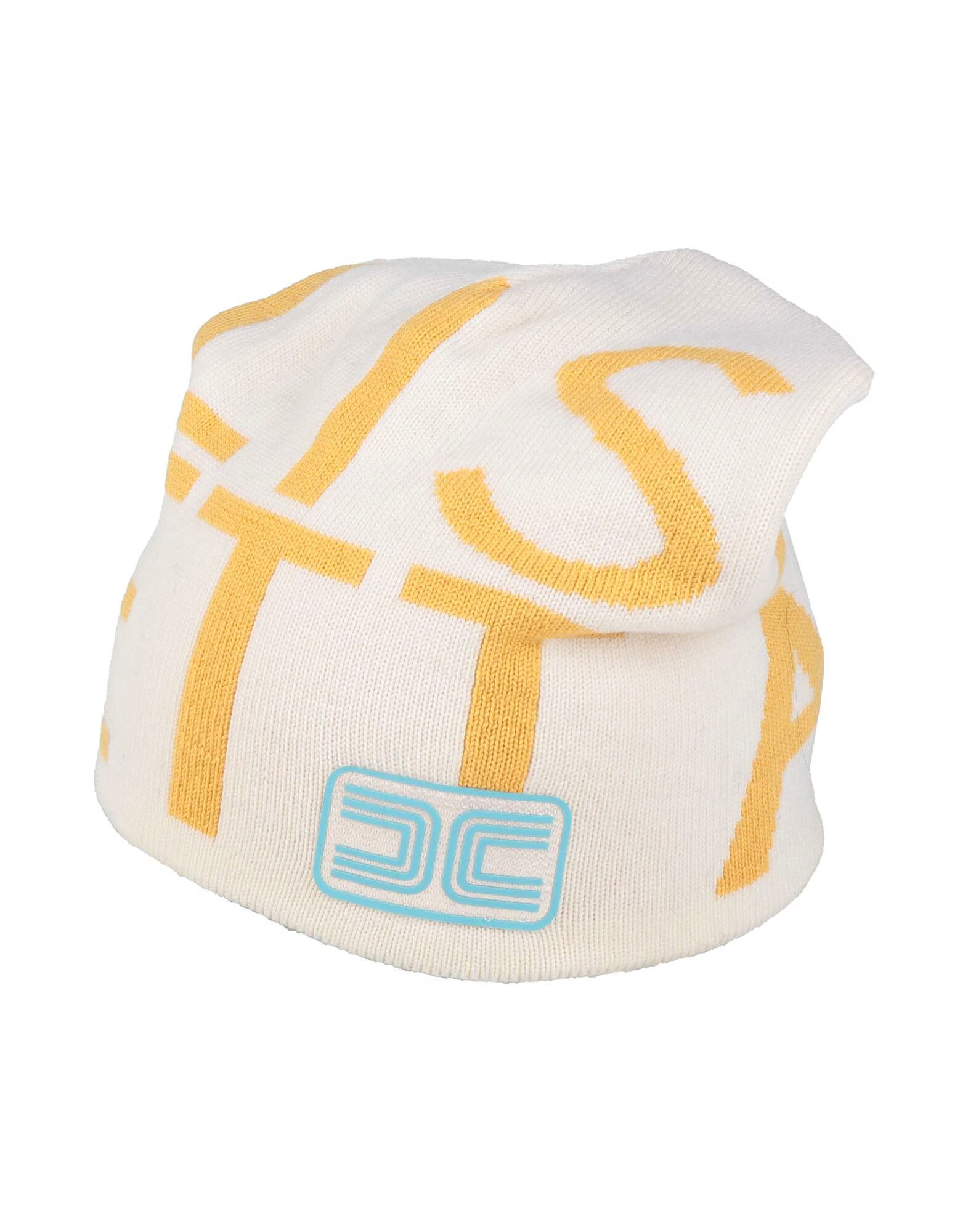 Шапка Elisabetta Franchi, желто-оранжевый
Шапка Elisabetta Franchi, желто-оранжевый