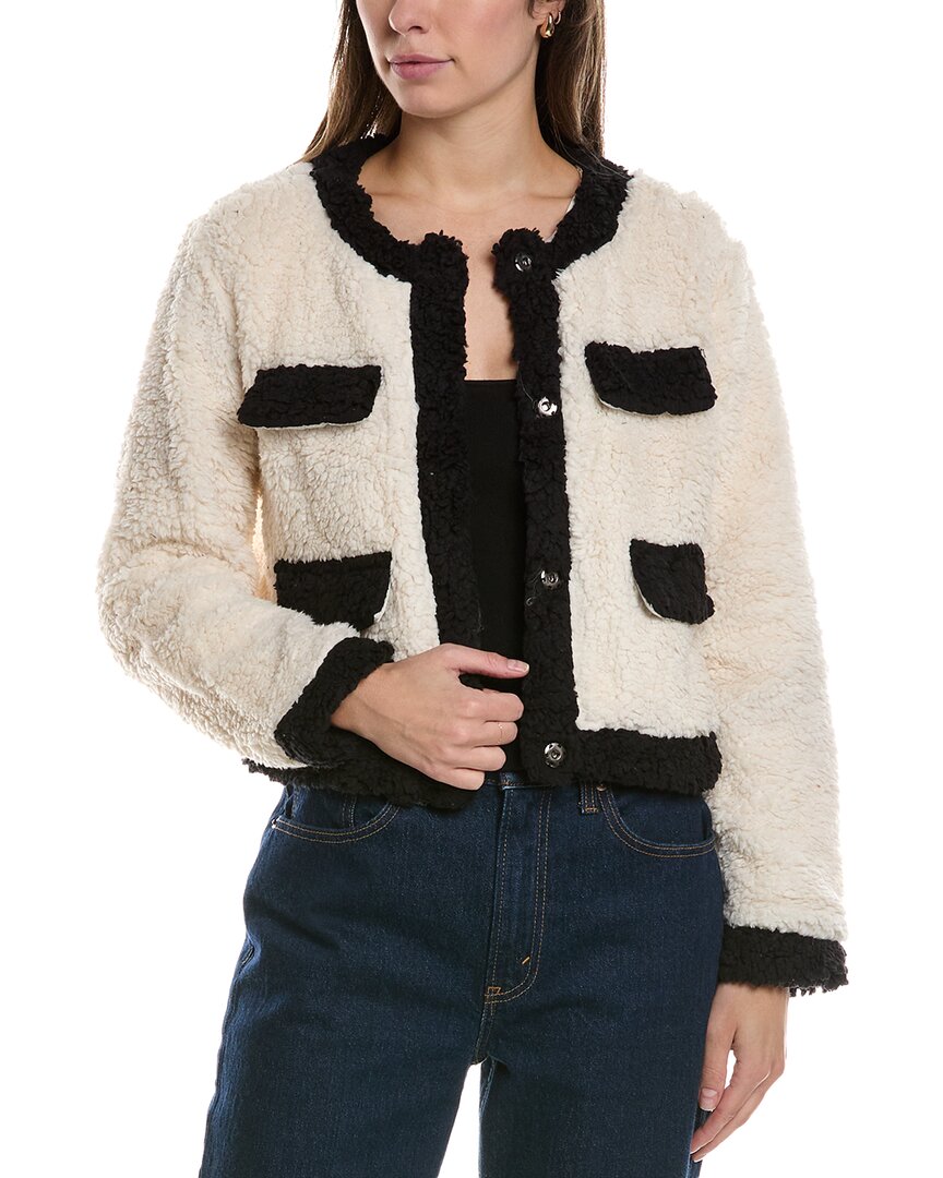 Кардиган MEIVEN из шерпы, белый
Кардиган MEIVEN из шерпы, белый