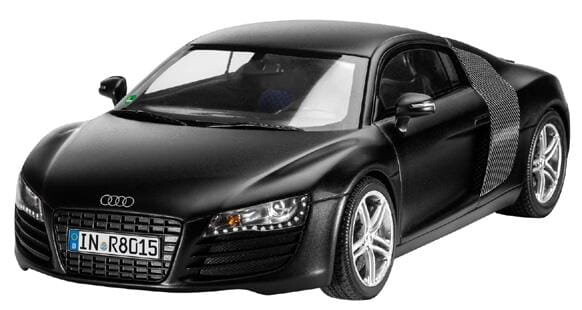Revell, Audi R8 Черный, Модельный комплект, 10+
Revell, Audi R8 Черный, Модельный комплект, 10+