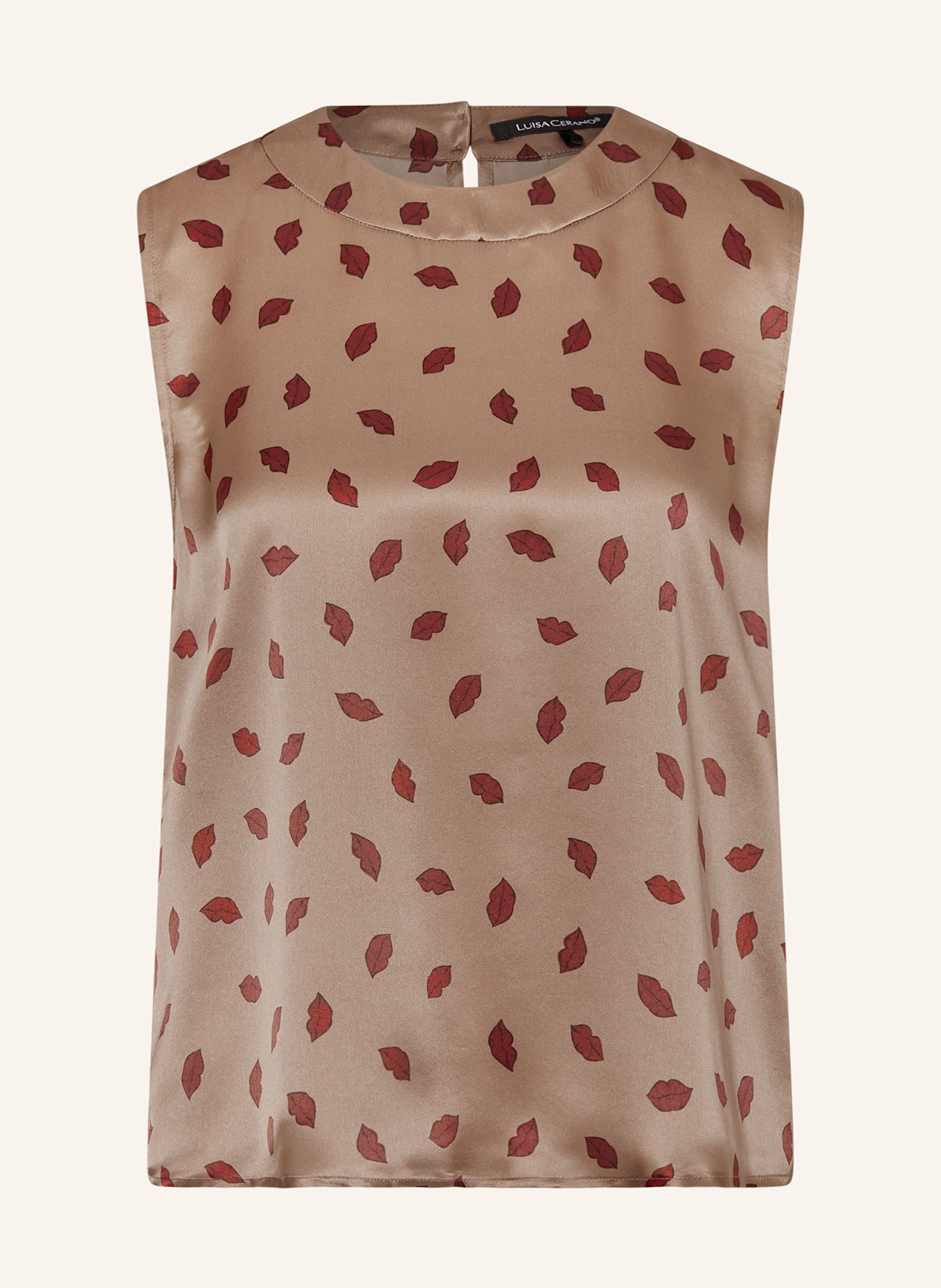 Шелковая блузка сверху Luisa Cerano, мультиколор
Шелковая блузка сверху Luisa Cerano, мультиколор